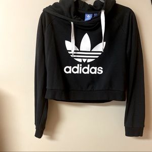 Adidas crop hoodie